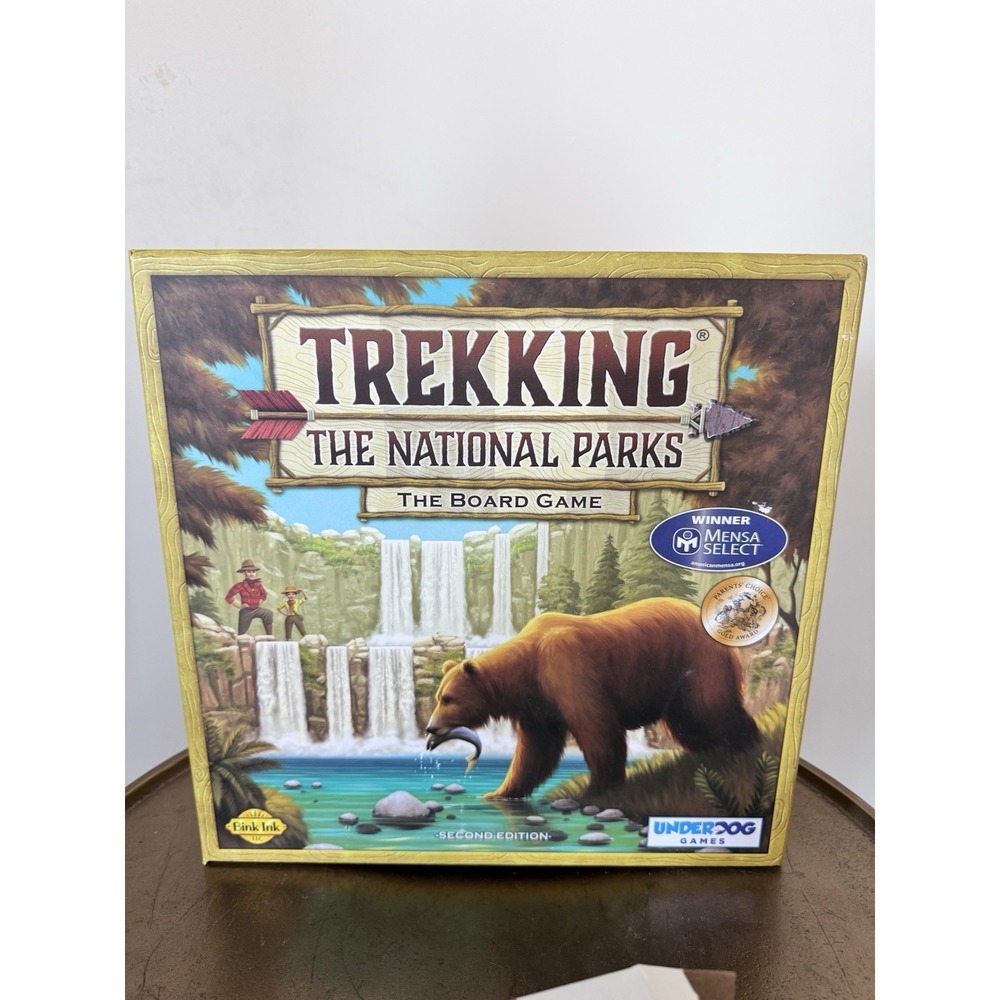 Trekking National Parks Board Game New Nib Complete Outdoors Gift Kids Teens